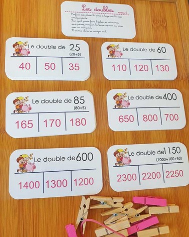 Les doubles Niveau 2 - jeu...